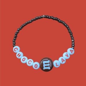 Black and White Beaded Bracelet